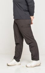 tapered pants black