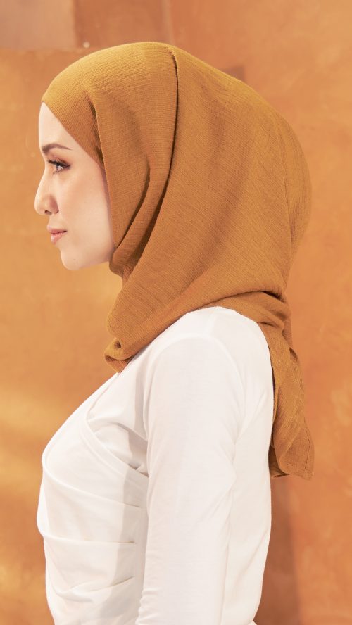 Performance Shawl – Instant Tie-Back Daily in Copper – Olloum
