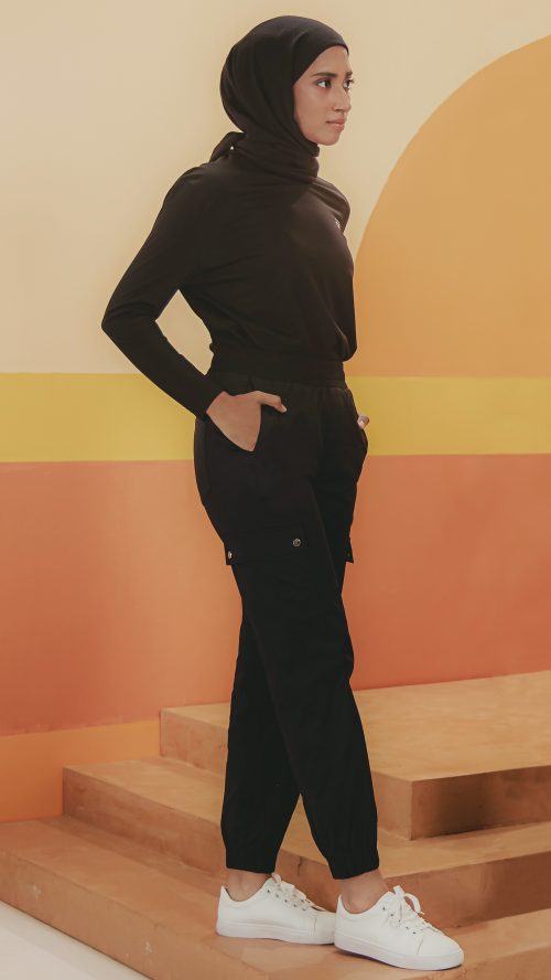 Jogger Cargo Pants - Black (Lifestyle) Jogger Cargo Pants - Black (Lifestyle)