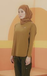 XShoulder Top - Rusty Gold (Side Front)