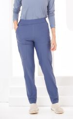 tapered pants blueberry