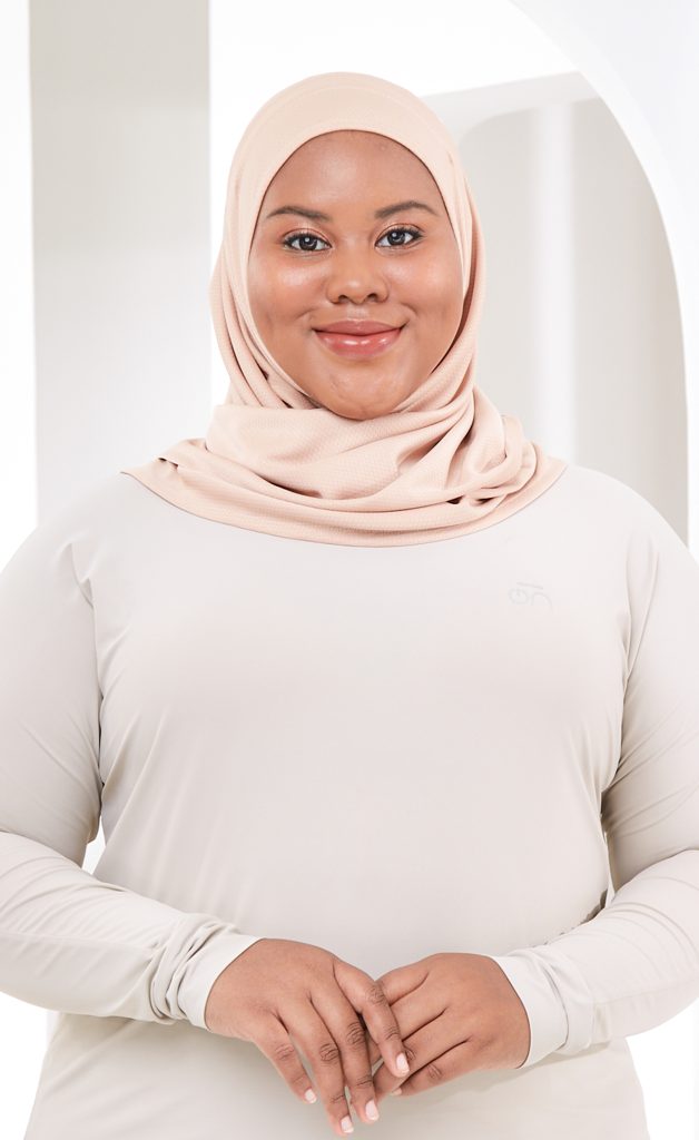 Sports hijab- brand Olloum, Women's Fashion, Muslimah Fashion, Hijabs on  Carousell